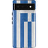 Greece Flag Distressed Pixel Cases